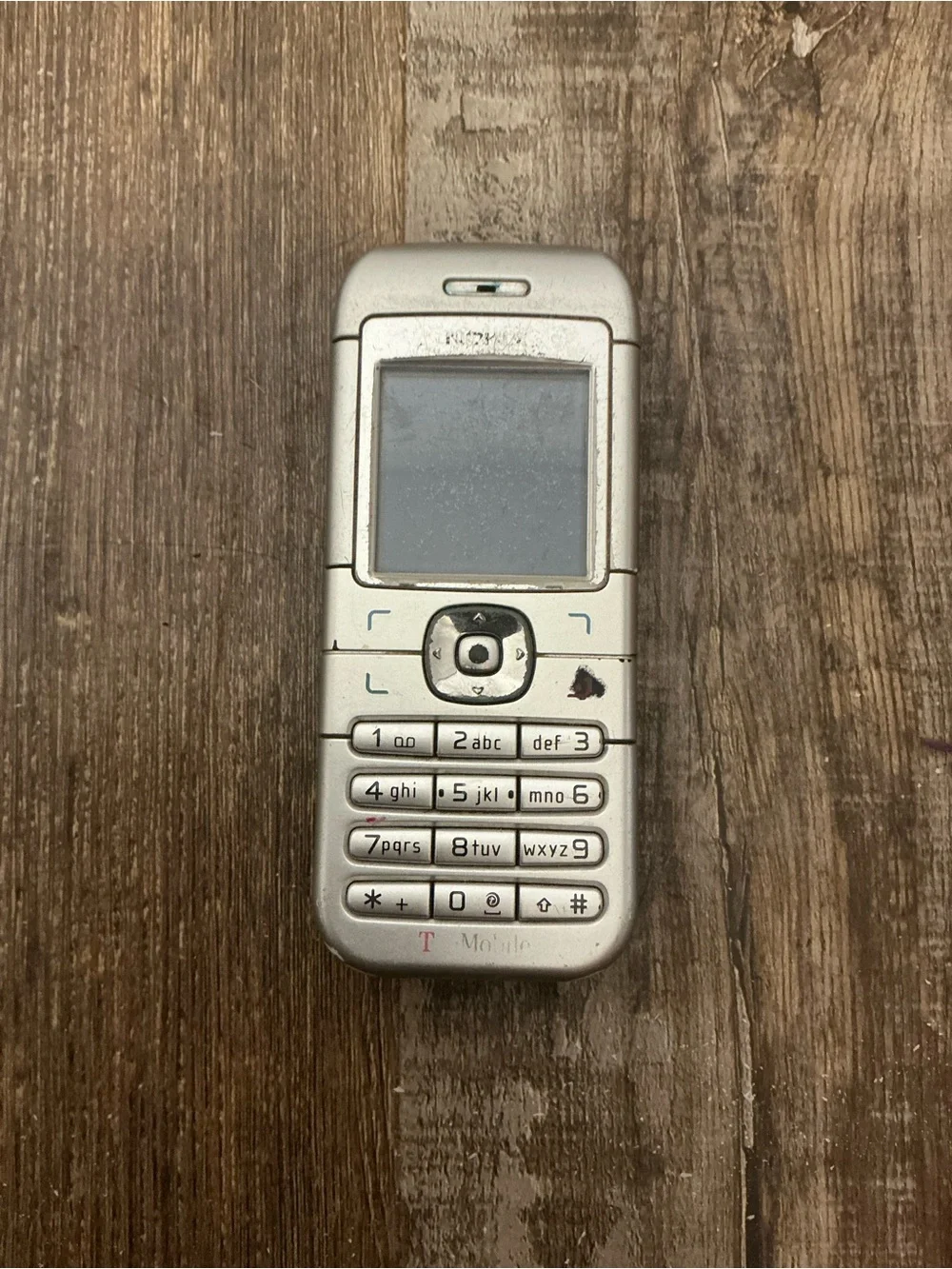 Nokia 6030 Cingular Silver Mobile Phone untested